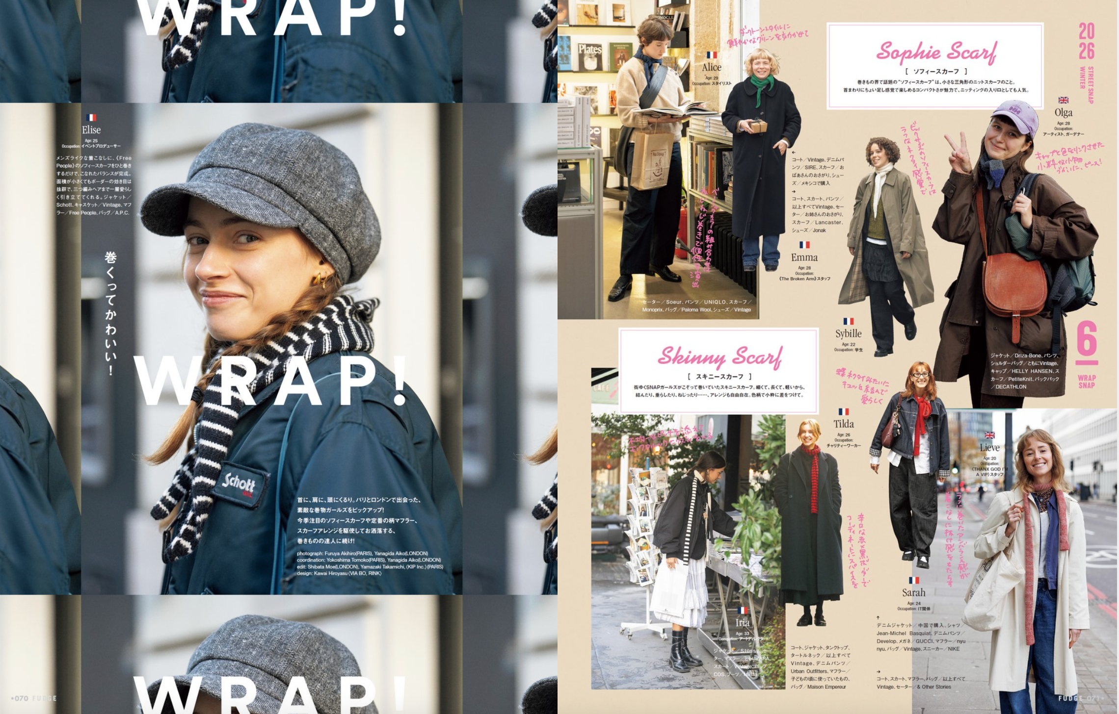 FUDGE #270: Paris & London: Street Snaps as a Model